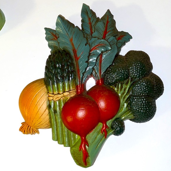 Vintage Decor Vegetable Medley HOME INTERIOR GIFTS - Picture 3 of 11